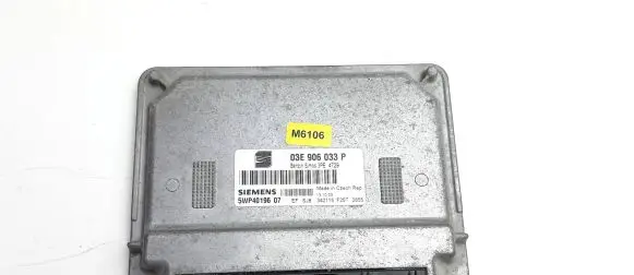 Seat Ibiza III (6L) Engine control unit/module 03E906033P M6106