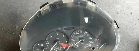 Peugeot 206 Speedometer (instrument cluster) 9648836980