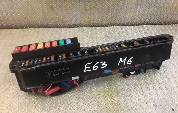 BMW 6 E63 E64 Fuse box set 6957330