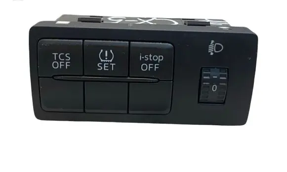 Headlight level height control switch