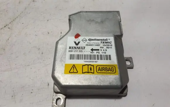 Renault Kangoo II Airbag control unit/module 8201217225