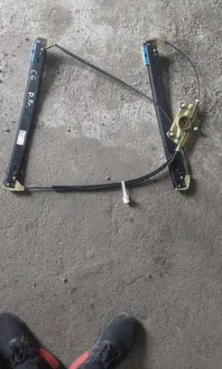 Audi A6 S6 C6 4F Front window lifting mechanism without motor 4F0837462D 1021994951205
