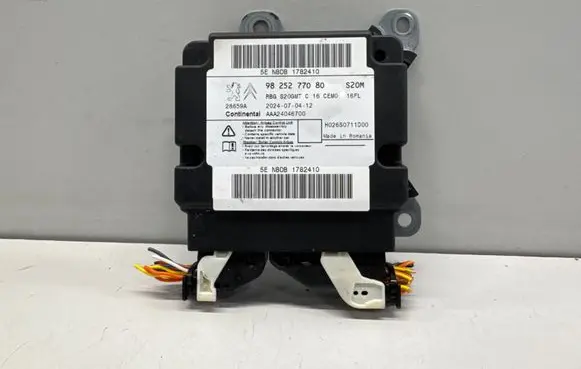 Citroen C3 Aircross Airbag control unit/module 9825277080 H026S0711D00 AAA24046700