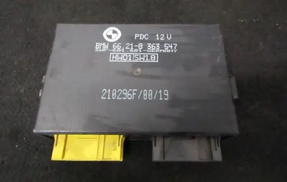 BMW 5 E39 Parking PDC control unit/module 66218363547 66.21-8363547