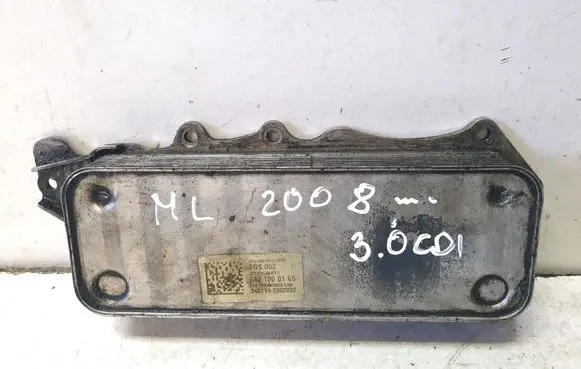 Mercedes-Benz ML W164 Oil filter mounting bracket 6421800165