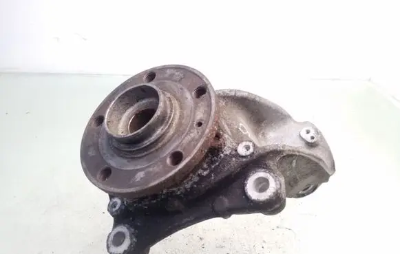 Volkswagen PASSAT B7 Front wheel hub spindle knuckle 3C0407258F