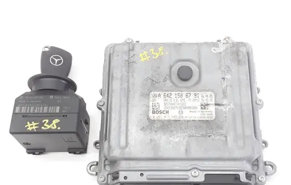 Engine ECU kit and lock set