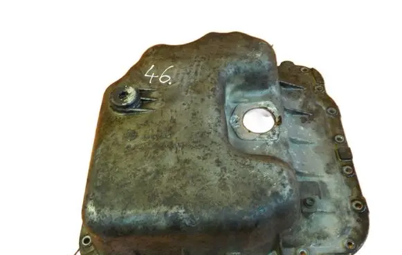 Volkswagen Touareg I Oil sump 077103604D