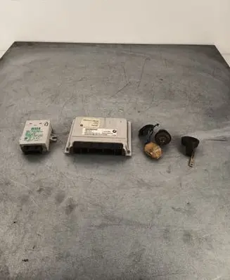 BMW 3 E46 Engine ECU kit and lock set 7519308 7503718 7522346