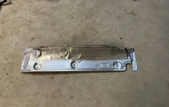 BMW X7 G07 Exhaust heat shield 7424935 51487424935
