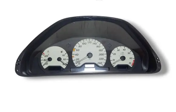 Mercedes-Benz CLK A208 C208 Speedometer (instrument cluster) 87001345 2085401211