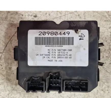 Opel Insignia A Other control units/modules 20980449 3027908D00 20943475AB