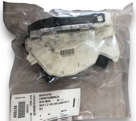 Volkswagen Tiguan Front door lock 5N1837016E 2013121CC5 53143010