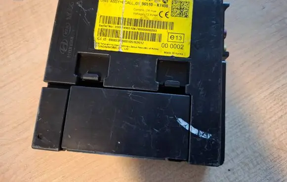 Hyundai i10 Other control units/modules 96510-k7400