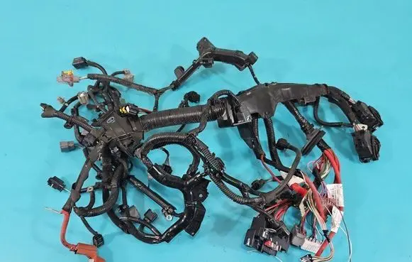 Engine installation wiring loom