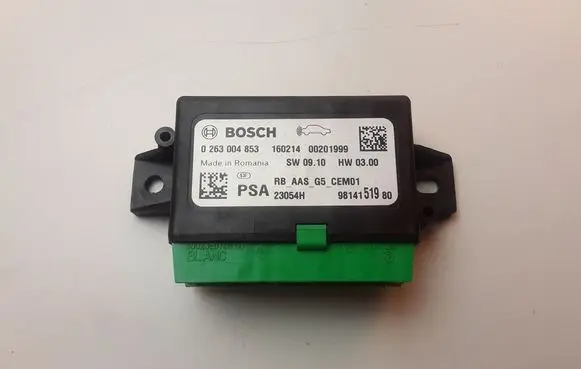 Peugeot 2008 I Parking PDC control unit/module 9814151980