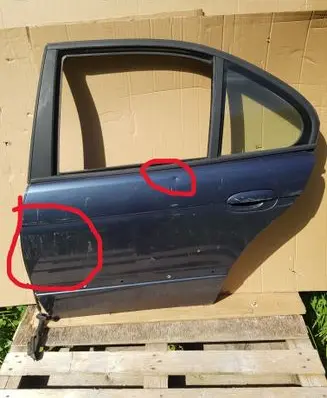 Rear door