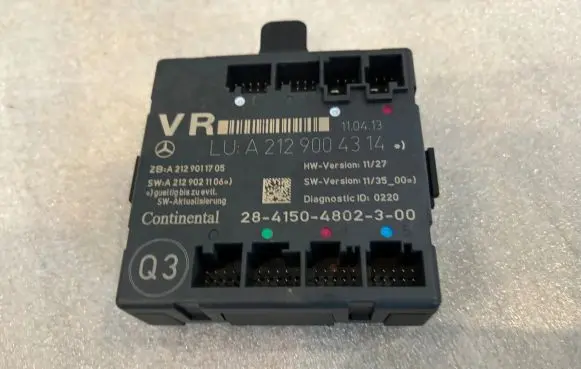 Mercedes-Benz C W204 Door control unit/module A2129004314 A2129021106 2129004314
