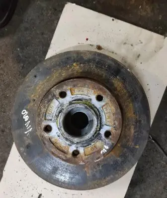 Opel Vivaro Rear brake disc