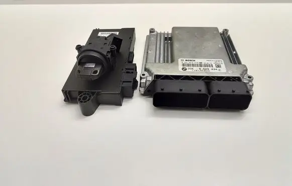 BMW 5 E60 E61 Engine ECU kit and lock set 8509034 DDE8509034 0281016638