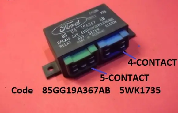 Ford Scorpio Other relay 85GG19A367AB 5WK1735