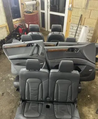 Audi Q7 4L Seat and door cards trim set 