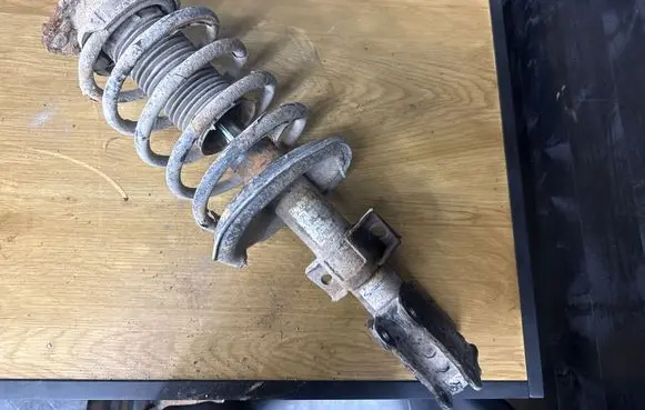 Volvo S80 Front shock absorber with coil spring 554046
