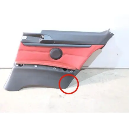 BMW 3 E92 E93 Coupe rear side trim panel 7154588 51417154588 6283020