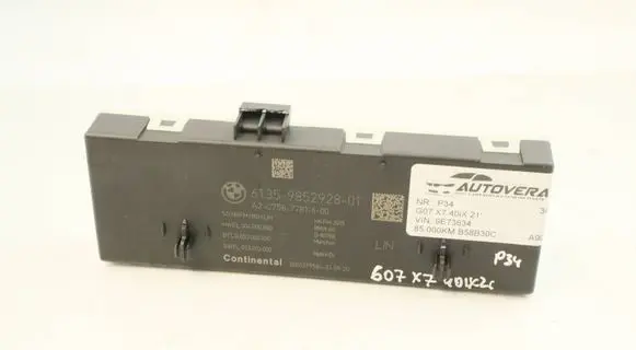 BMW X7 G07 Tailgate/trunk control unit/module 9852928 61359852928