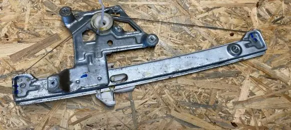 Jaguar S-Type Rear window lifting mechanism without motor
