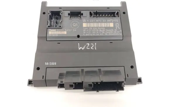 Mercedes-Benz S W221 Seat control module A2218702286 A2214421611 A2218708686
