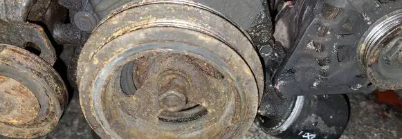 Hyundai Getz Crankshaft pulley 