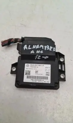 Volkswagen Sharan Hand brake control module 3AA907801H 18491001A