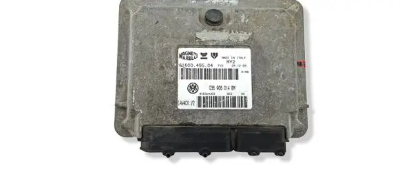 Volkswagen Polo III 6N 6N2 6NF Engine control unit/module 036906014BM 6160049504 0163U4UGG