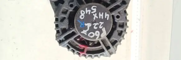 Peugeot 607 Generator/alternator 9646321880 0124525035