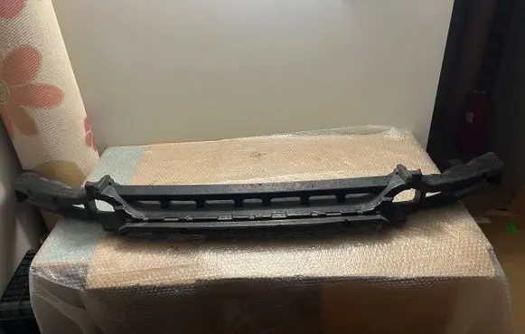 Front bumper foam support bar