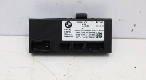 BMW 2 Active Tourer U06 Other control units/modules 5A3BAB5MWGK545 5A3BAB5