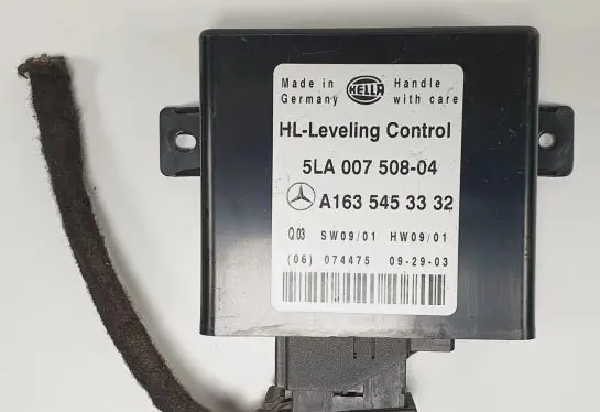Mercedes-Benz ML W163 Xenon control unit/module A1635453332