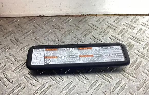 Lexus RX 450H Other trunk/boot trim element 6478548020