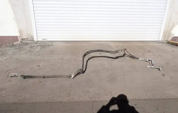 Mercedes-Benz GL X166 Air conditioning (A/C) pipe/hose A1668302015 08131