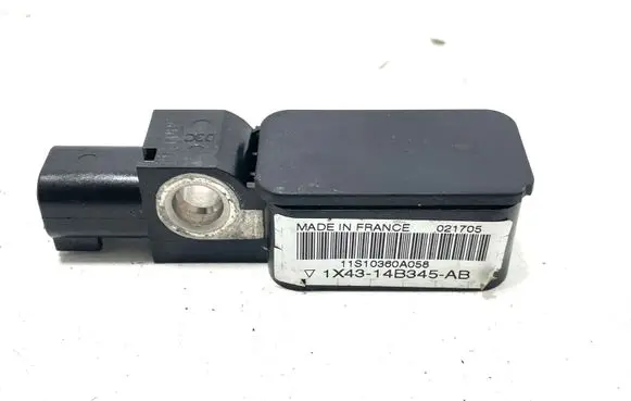 Jaguar S-Type Airbag deployment crash/impact sensor 1X4314B345AB 11S10360A058 021705
