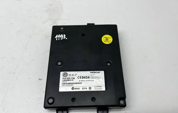 Volkswagen PASSAT B6 Bluetooth control unit module 7L6035730 0531720 001B3341C62B