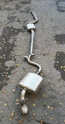 BMW 3 E90 E91 Muffler/silencer 7795776 7795777 18307795008