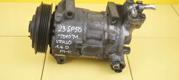 Toyota Verso Air conditioning (A/C) compressor (pump) 4472500850 N47C16A
