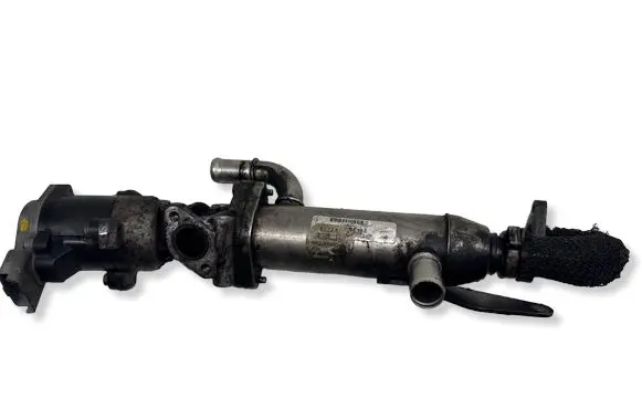 Jaguar XF X250 EGR valve cooler 4R8Q9Y493BJ EJ7ZB