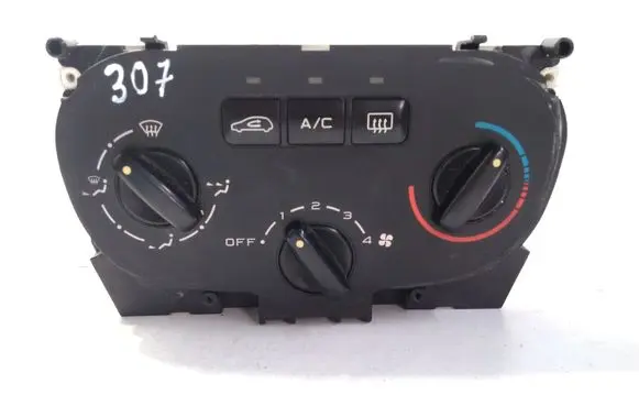 Peugeot 307 Climate control unit 1848819141 593240000