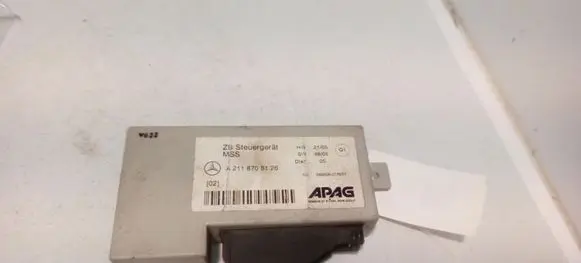 Mercedes-Benz E W211 Other control units/modules A2118708126