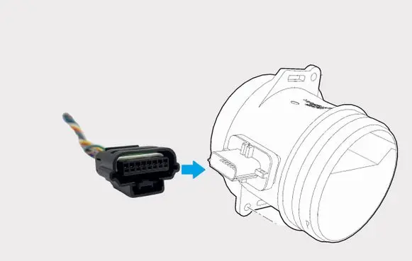 Alfa Romeo Stelvio Mass air flow meter 50537066