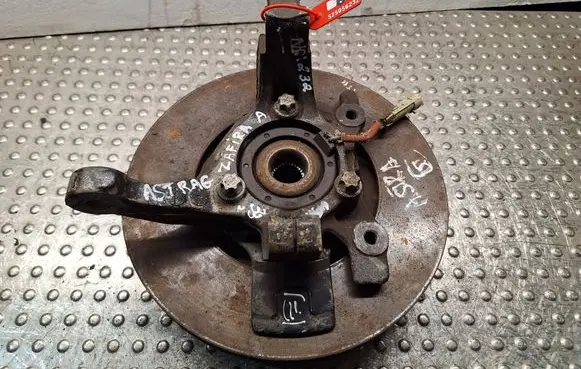 Front wheel hub spindle knuckle