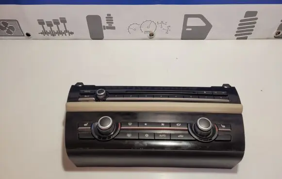 BMW 5 F10 F11 Climate control unit 9249708